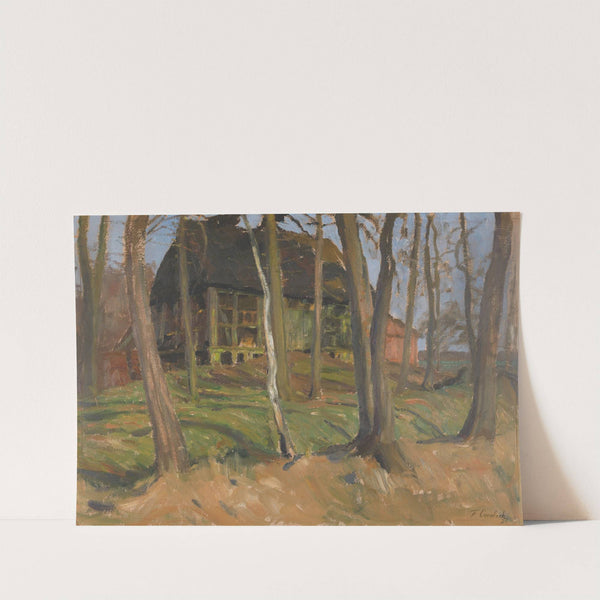 Gehöft in Weyermoor (1900) by Fritz Overbeck