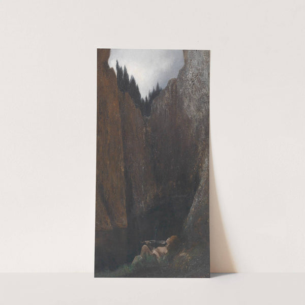 Geige spielender Knabe by Karl Wilhelm Diefenbach