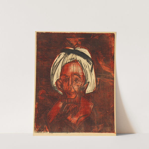 Gelbhaariges Mädchen (1919) by Ernst Ludwig Kirchner