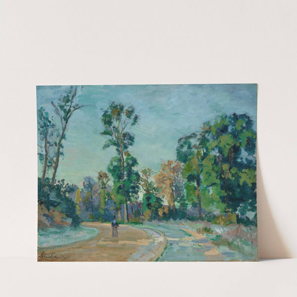 Gelée blanche en Ile-de-France (circa 1875) by Armand Guillaumin