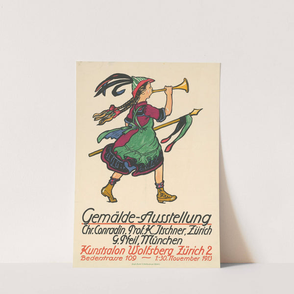 Gemälde-Ausstellung Conradin, Itschner, Pfeil. Kunstsalon Wolfsberg Zürich 1913 (1913) by J. E. Wolfensberger