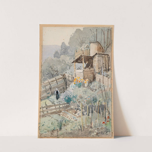 Gemüsegarten (1905) by Eduard Zetsche