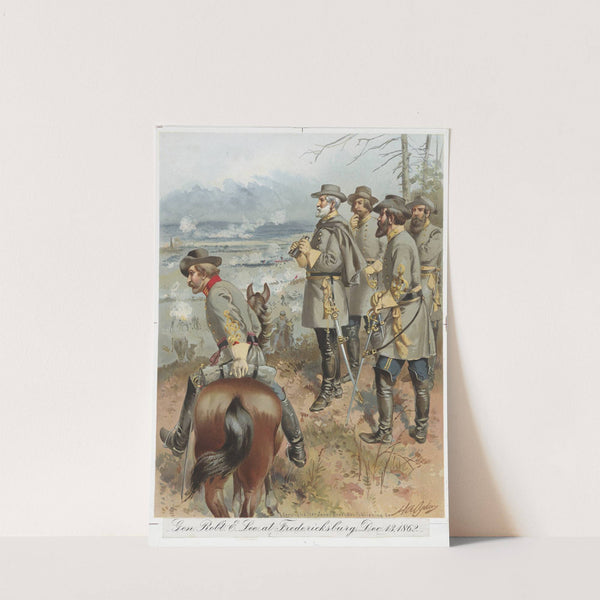 Gen. Robt. E. Lee at Fredericksburg, Dec. 13, 1862 by Henry Alexander Ogden
