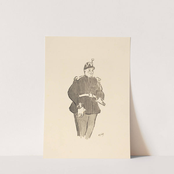 Gendarme (1893) by Henri-Gabriel Ibels