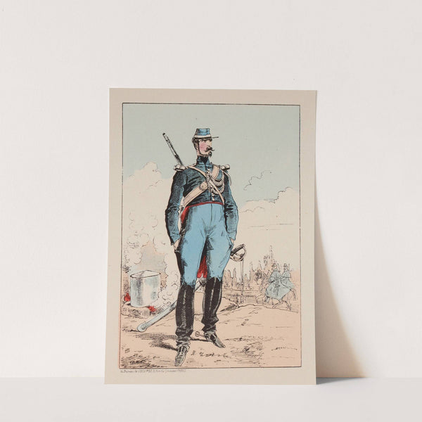 Gendarmerie républicaine. (1871) by Draner