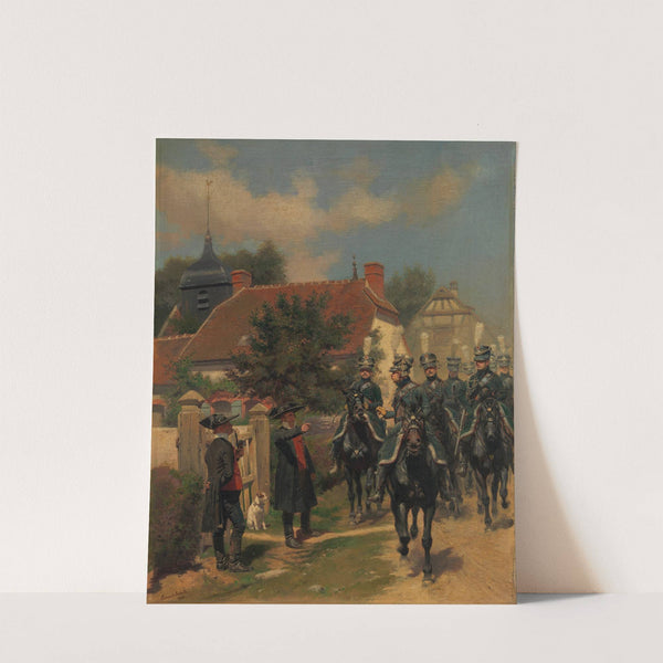 Gendarmes d'Ordonnance by Jean-Baptiste Édouard Detaille