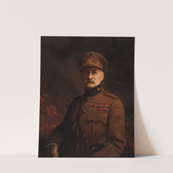 General Georges Leman, Commander of the Fortified Town of Liege by Edmund Charles Tarbell