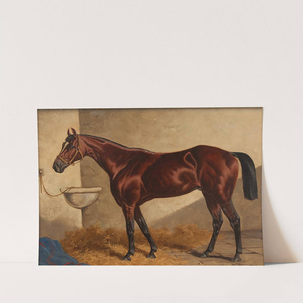 General Monroe in a Stable (1889) by Henry Stull