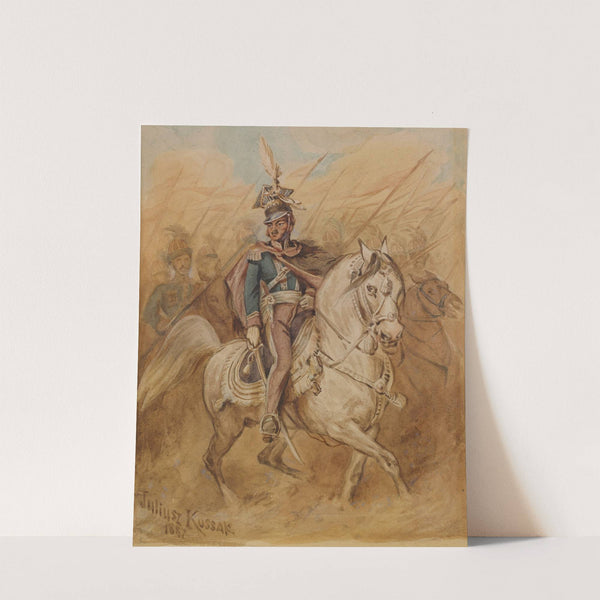 General Poniatowski by Juliusz Kossak