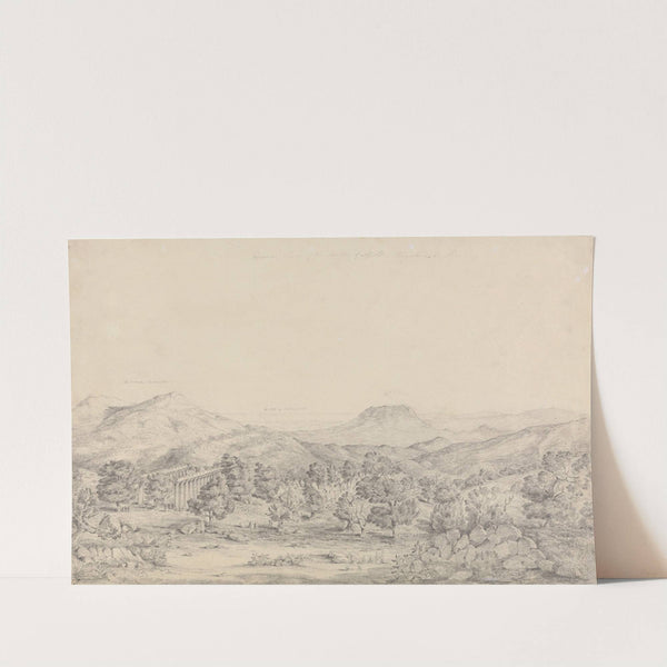 General View of the Temple of Apollo Epicurius at Bassai, Phigalea by John Foster