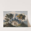 General Washington's Tomb at Mount Vernon by Pavel Petrovich Svinin