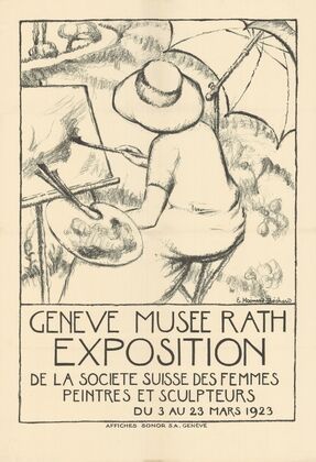Genève – Musée Rath – Exposition de la Société Suisse des Femmes Peintres et Sculpteurs (1923)