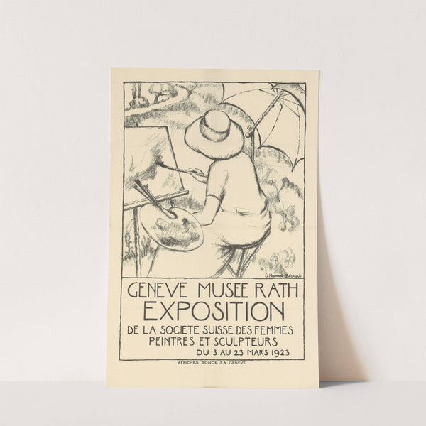 Genève – Musée Rath – Exposition de la Société Suisse des Femmes Peintres et Sculpteurs (1923) by Eugénie Hainard-Béchard