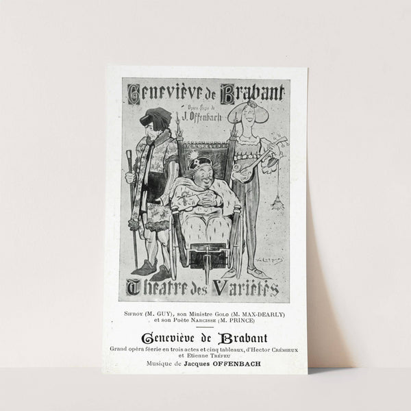 Geneviève de Brabant by Daniel de Losques