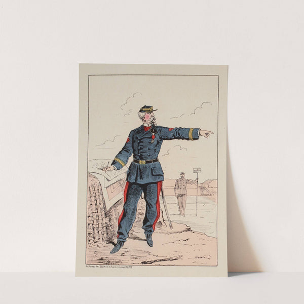 Génie auxiliaire. (1871) by Draner