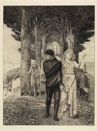 Genie (Künstler) (Vom Tode, Zweiter Theil, Opus XI, Blatt 3)