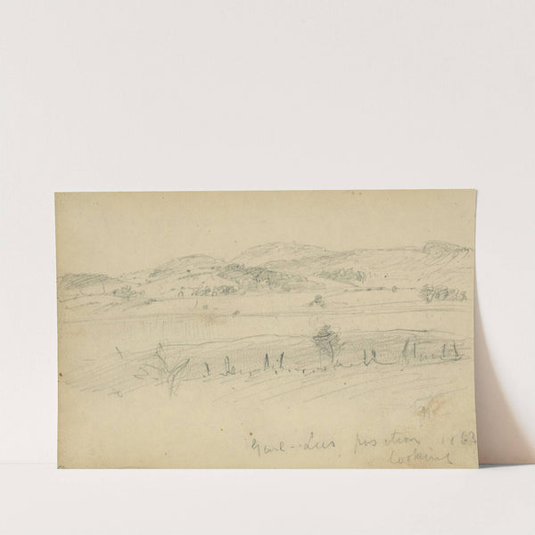 Genl Lees position, 1863, looking by Alfred Rudolph Waud