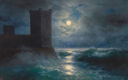 Genoese towers in the Black Sea