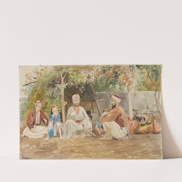 Genre scene from Asia Minor by Jacek Malczewski