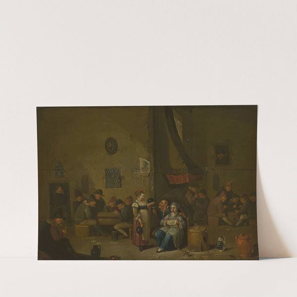 Genre scene in a tavern by Hubert van Ravesteyn