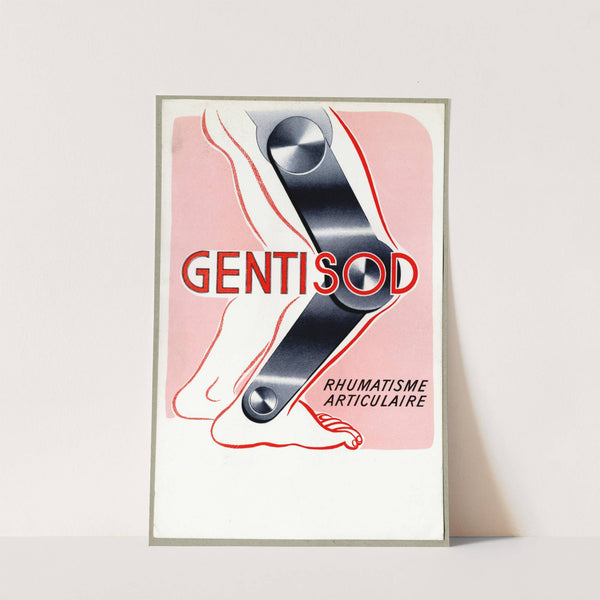 Gentisod (1910-1950) by Laboratoires Robert & Carrière