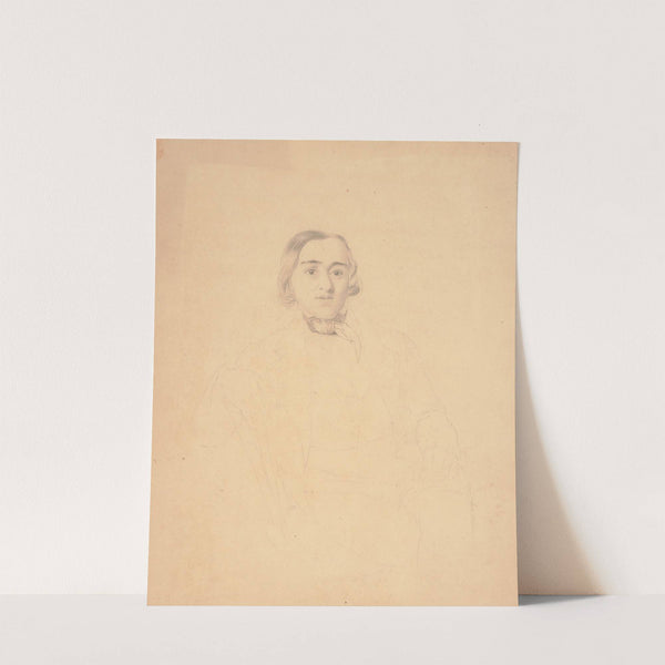 Gentleman seated, head and face full by John Rubens Smith