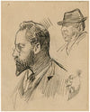 Geo Poggenbeek, en Marinus Heijl, schilders