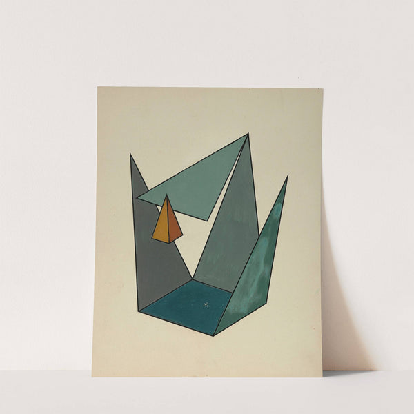 Geometric composition by Yakov Chernikhov