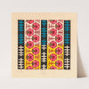 Geometric design for printed textile I by Anonymous
