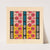 Geometric design for printed textile I by Anonymous