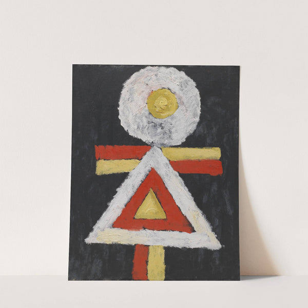 Geometric Figure (1889 – 1943) by Marsden Hartley