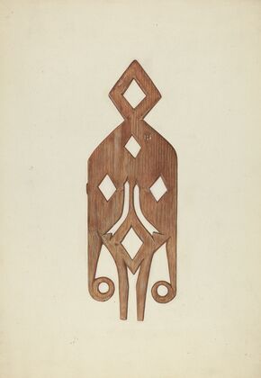 Geometric Weather Vane