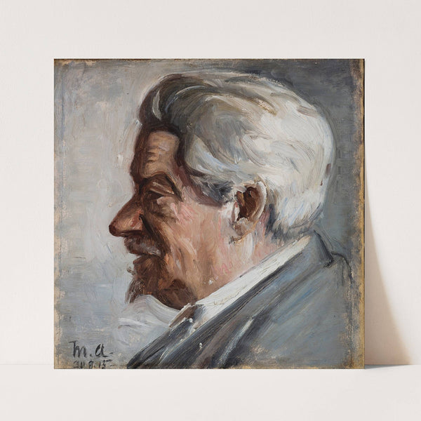 Georg Brandes by Michael Ancher