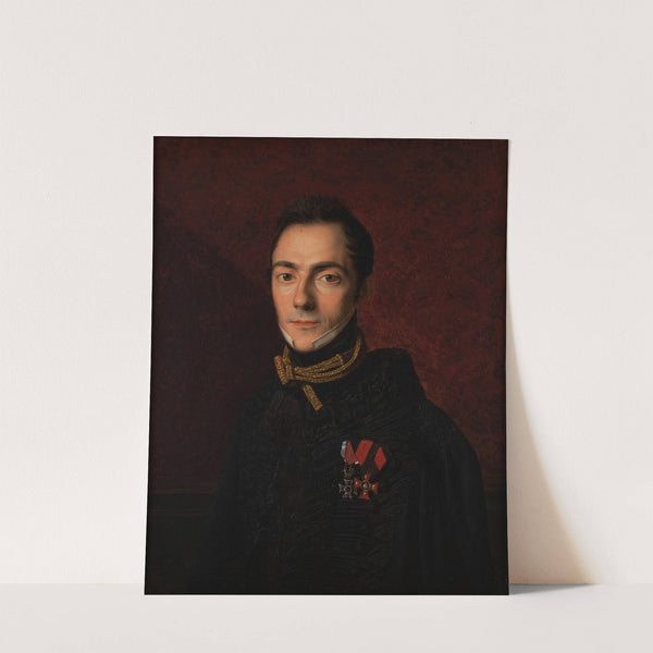 Georg Graf Apponyi (1827) by Ferdinand Georg Waldmüller