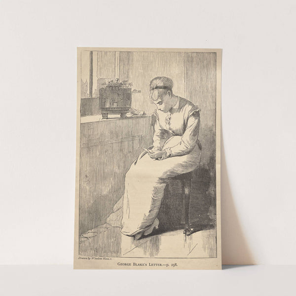 George Blake’s Letter (1870) by Winslow Homer