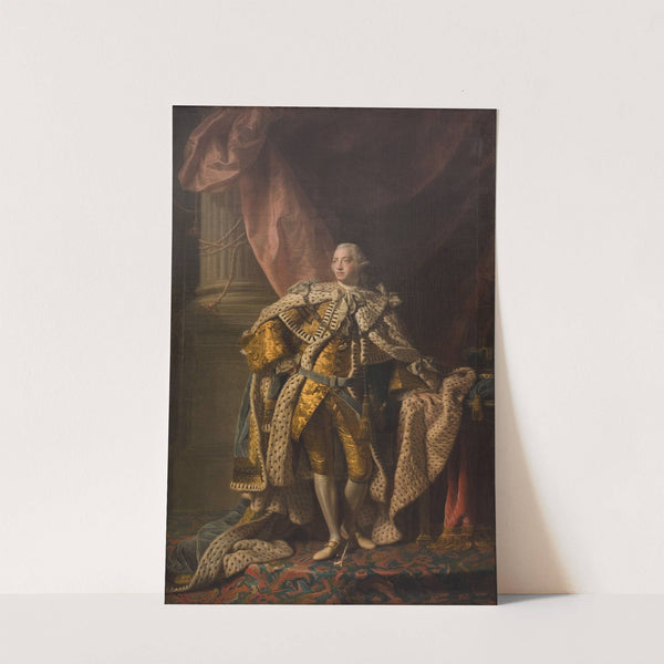 George III Of England (1765 – 1766) by Allan Ramsay