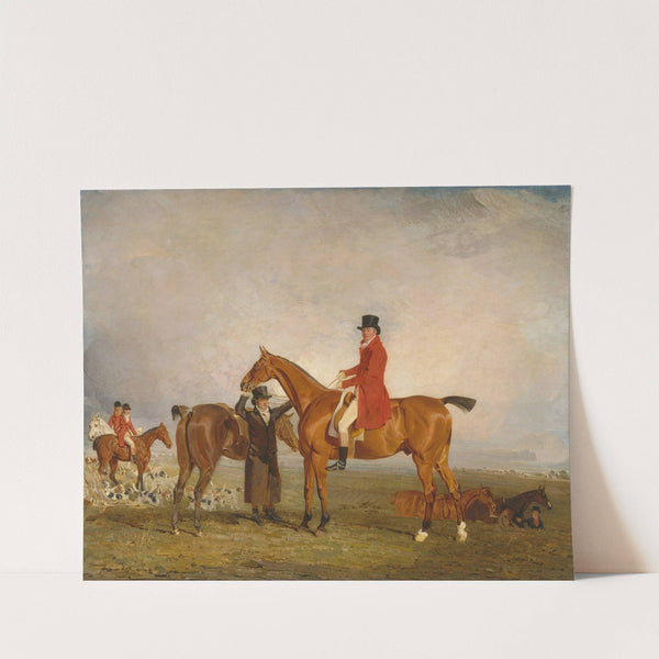 George, Marquess Of Huntly (Later 5th Duke Of Gordon), On Tiny (1806 - 1807) by Benjamin Marshall