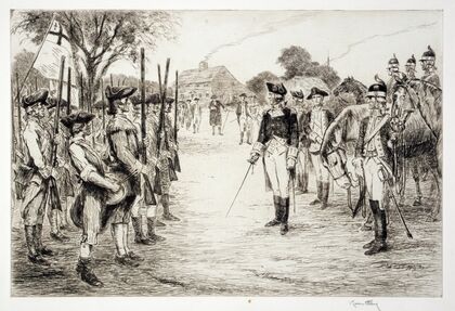 George Washington and His Troops