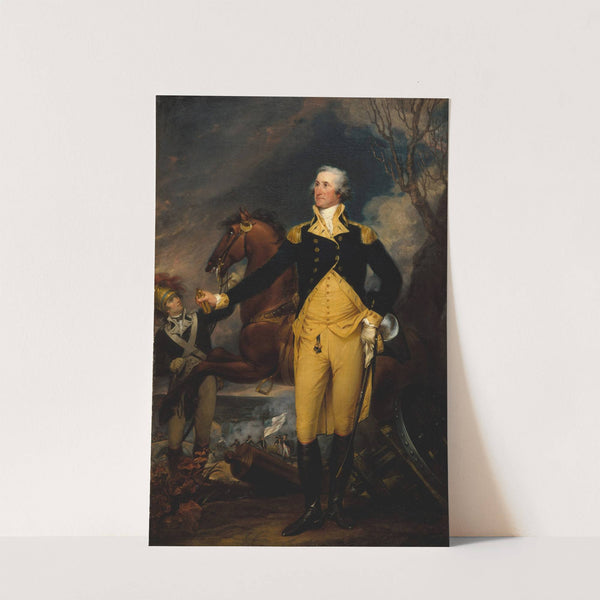 George Washington before the Battle of Trenton by John Trumbull