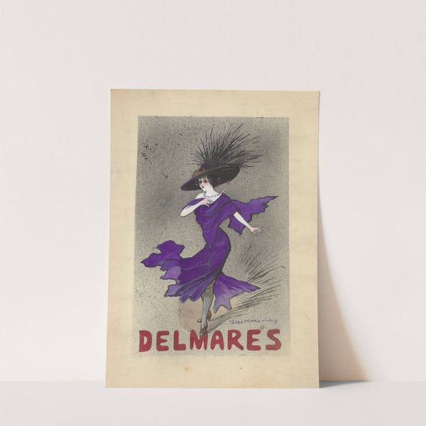 Georgette Delmarès (1910s) by Yves Marevéry