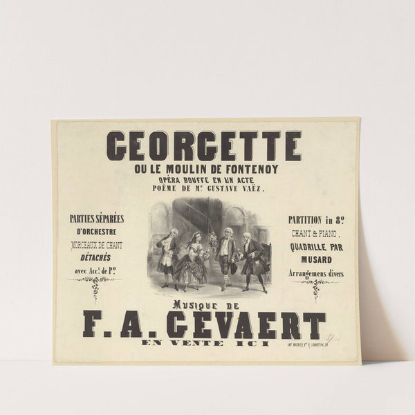 Georgette ou le moulin de Fontenoy (1854) by Victor Coindre