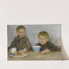 Georgie And Richard by Henry Scott Tuke