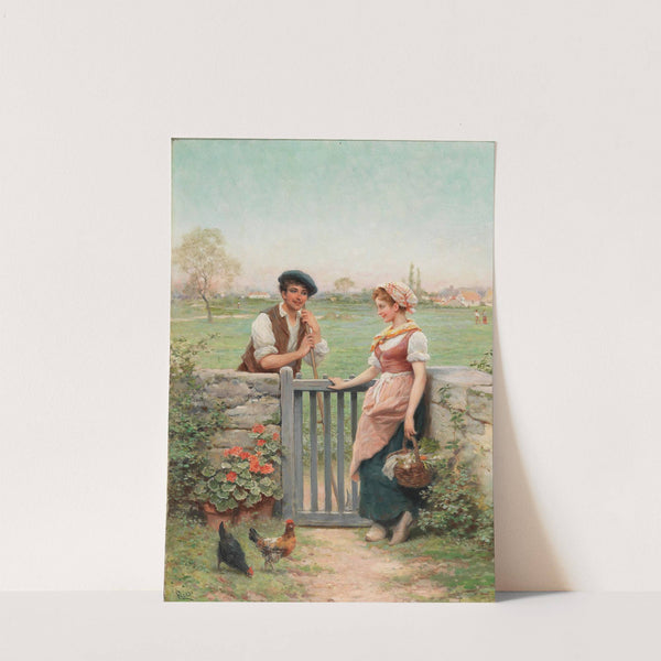 Geplänkel am Zaun by Lucius Rossi