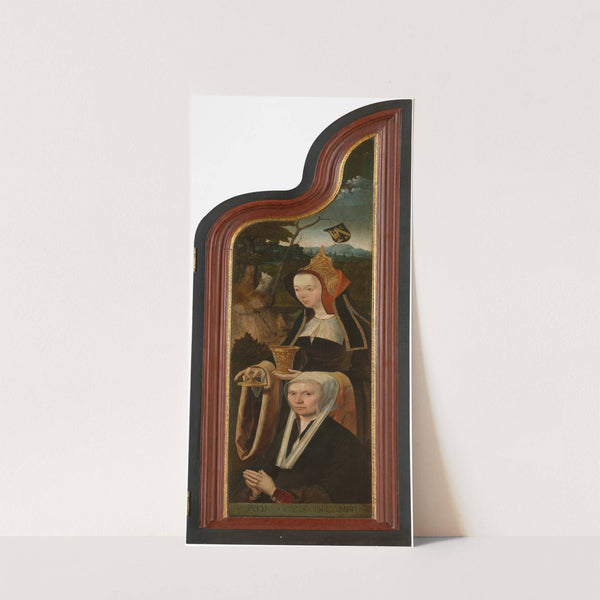 Gerbrich Claesdr. by Jacob Cornelisz. van Oostsanen