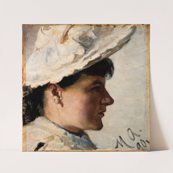 Gerda Ahlborn by Michael Ancher