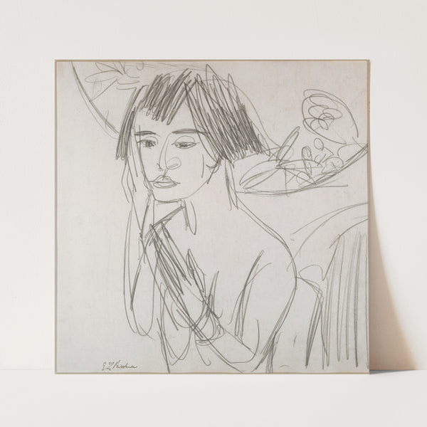 Gerda (1912) by Ernst Ludwig Kirchner