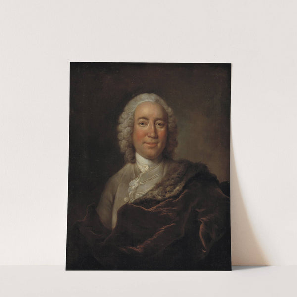 Gerhard Morell, Keeper of the Royal Danish Kunstkammer by Johann Salomon Wahl