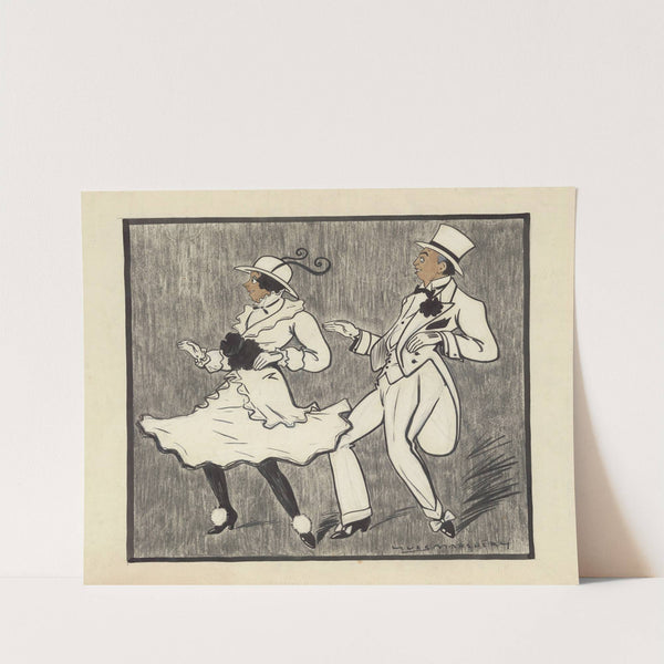 Germaine Reuver et Gaston Silvestre dans ‘Zizi Pam Pam’s’ de Henry de Gorsse (1913) by Yves Marevéry