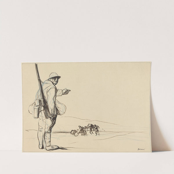 German Advance II (c. 1914-1919) by Jean-Louis Forain