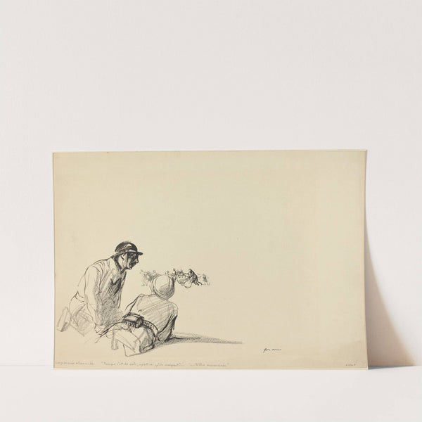 German Advance (c. 1914-1919) by Jean-Louis Forain
